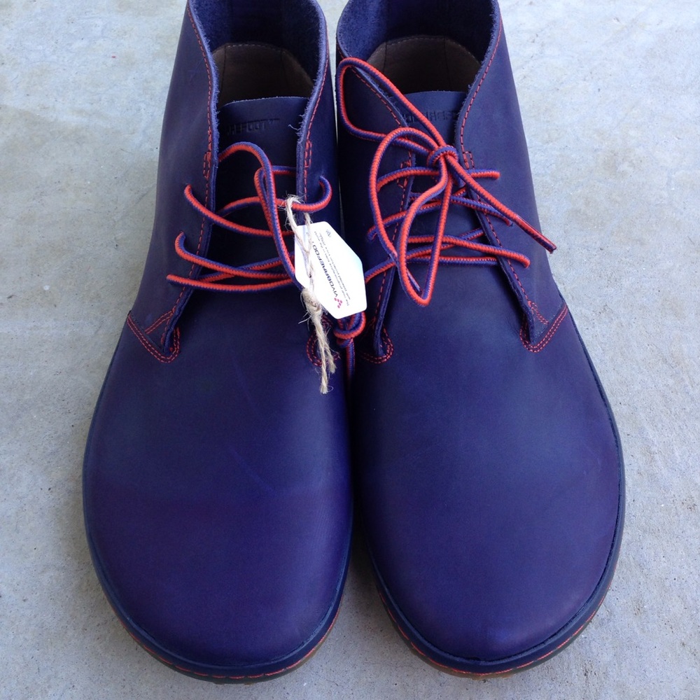 💸SOLD💸Vivobarefoot Gobi Indigo Chukka Boots - Picture 3 of 8